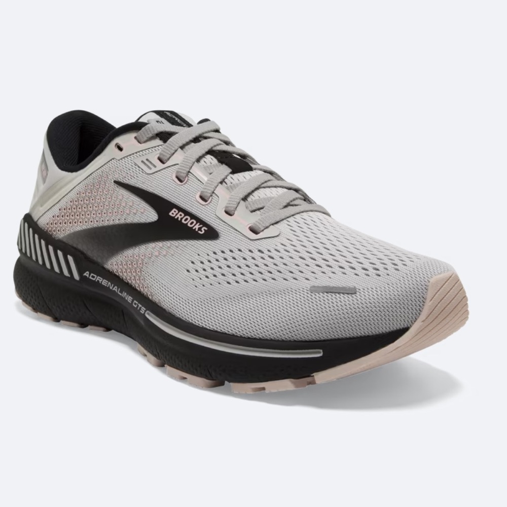 Brooks Adrenaline GTS 22 in Grey/Rose/Black in 8.5